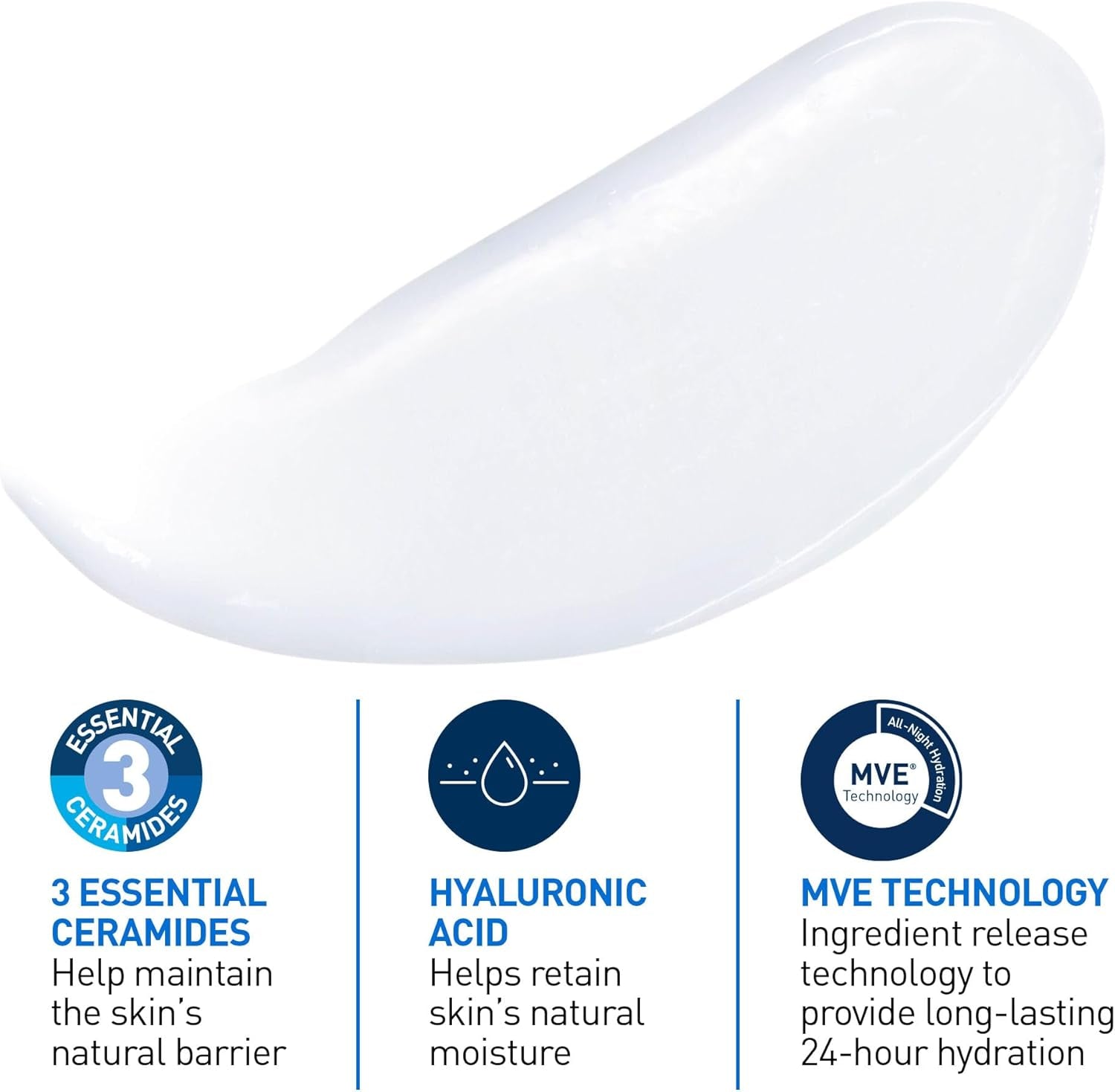 Moisturizing Lotion, Face & Body Moisturizer with Hyaluronic Acid & Ceramides, 473 Ml