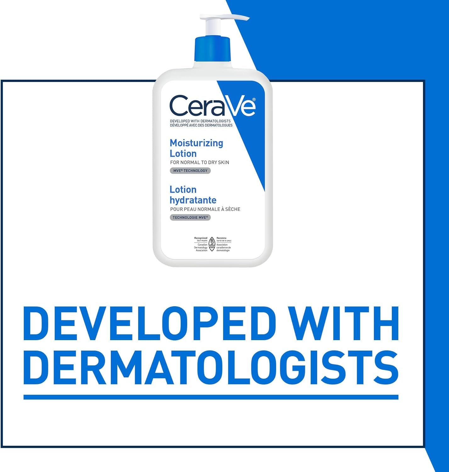 Moisturizing Lotion, Face & Body Moisturizer with Hyaluronic Acid & Ceramides, 473 Ml